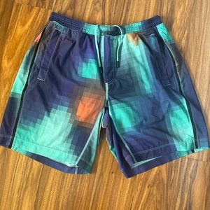 Multi color lululemon shorts